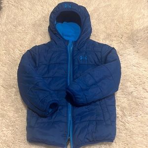 4T boys Under Armour Reversible coat